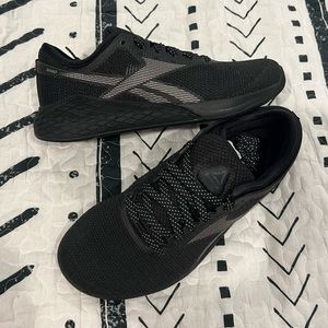 NEW Reebok Nano 9 Sneakers, Black, Women’s Size 8